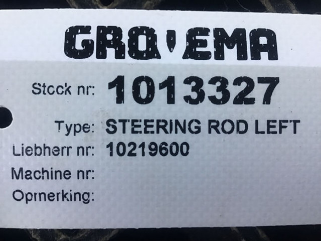 Steering Liebherr Steering Rod Left: picture 9