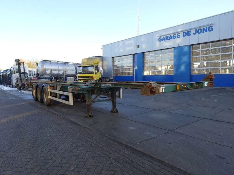Flandria 40 FT Container Chassis / BPW + Disc / Lift Axle - Container transporter/ Swap body semi-trailer: picture 3 Flandria 40 FT Container Chassis / BPW + Disc / Lift Axle - Container transporter/ Swap body semi-trailer: picture 3