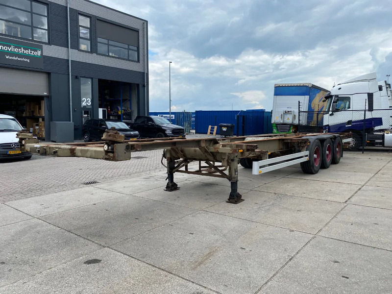 Pacton 40 FT Container Chassis / BPW + DISC - Container transporter/ Swap body semi-trailer: picture 3 Pacton 40 FT Container Chassis / BPW + DISC - Container transporter/ Swap body semi-trailer: picture 3