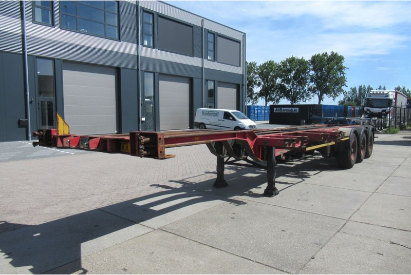 Renders Container Chassis / Extendable on rear / BPW + drum - Container transporter/ Swap body semi-trailer: picture 3 Renders Container Chassis / Extendable on rear / BPW + drum - Container transporter/ Swap body semi-trailer: picture 3