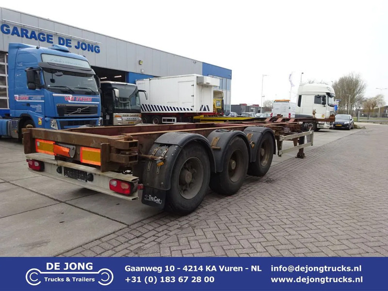 Renders Renders Container Chassis / SAF + DRUM - Container transporter/ Swap body semi-trailer: picture 1 Renders Renders Container Chassis / SAF + DRUM - Container transporter/ Swap body semi-trailer: picture 1