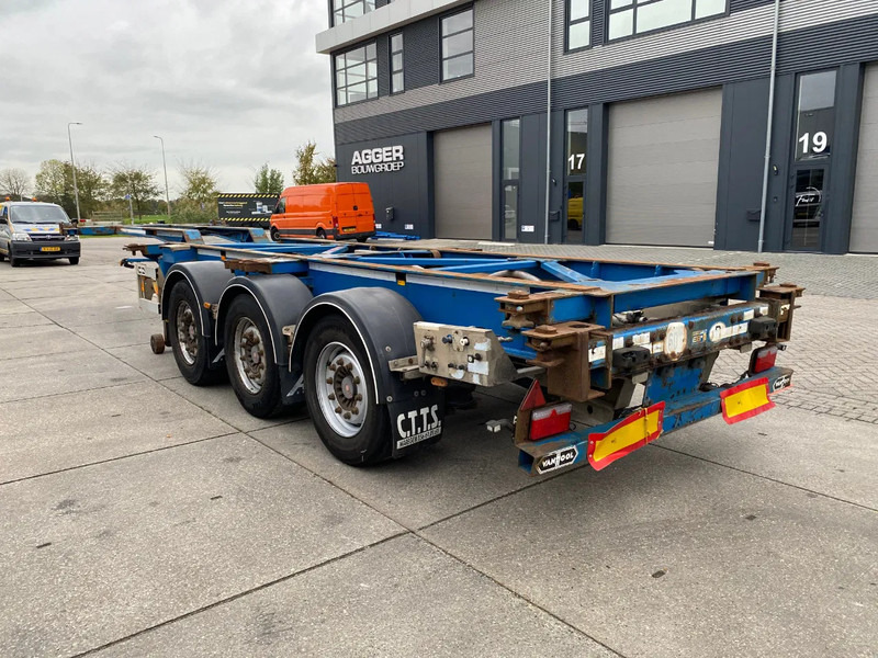 Van Hool 3B0079 / 2x Extendable / SAF + Disc - Container transporter/ Swap body semi-trailer: picture 2 Van Hool 3B0079 / 2x Extendable / SAF + Disc - Container transporter/ Swap body semi-trailer: picture 2