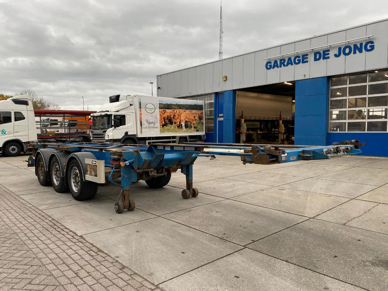 Van Hool 3B0079 / 2x Extendable / SAF Disc - Container transporter/ Swap body semi-trailer: picture 4 Van Hool 3B0079 / 2x Extendable / SAF Disc - Container transporter/ Swap body semi-trailer: picture 4