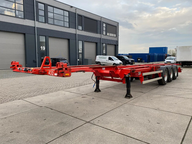 Van Hool S00149 / Container Chassis / 40FT / BPW + Drum - Container transporter/ Swap body semi-trailer: picture 4 Van Hool S00149 / Container Chassis / 40FT / BPW + Drum - Container transporter/ Swap body semi-trailer: picture 4