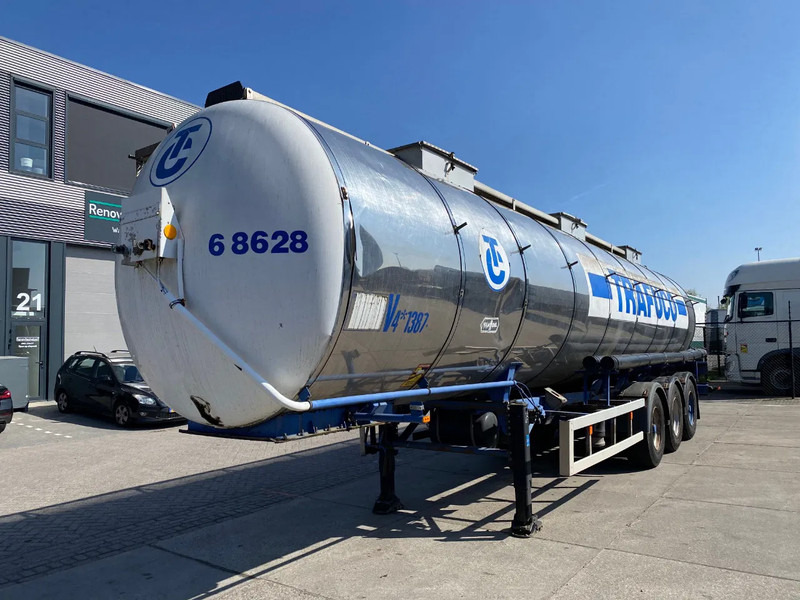 Van Hool Tank / Inox / 3 compartments / 30000 LT - Tank semi-trailer: picture 3 Van Hool Tank / Inox / 3 compartments / 30000 LT - Tank semi-trailer: picture 3