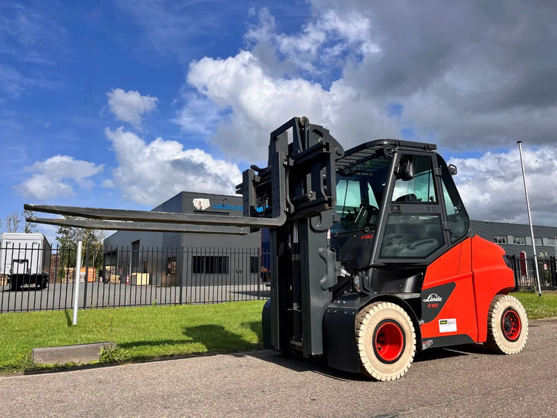 Linde E80-01/900 - Electric forklift: picture 1 Linde E80-01/900 - Electric forklift: picture 1