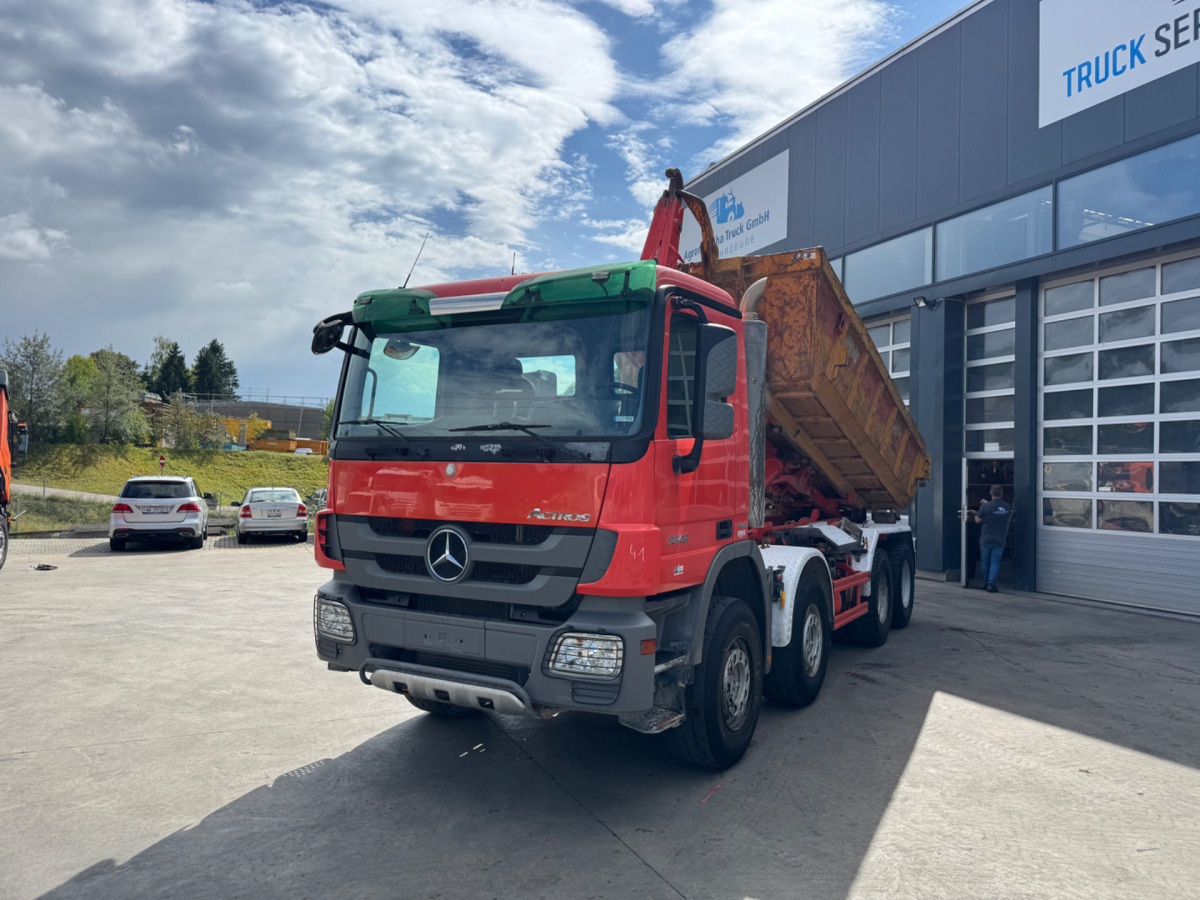 MERCEDES BENZ ACTROS 3246 Meiler C4263 - Hook lift truck: picture 1 MERCEDES BENZ ACTROS 3246 Meiler C4263 - Hook lift truck: picture 1