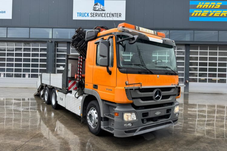 Mercedes-Benz Actros 2548 Atlas 290 Baumaschinentaxi - Crane truck: picture 4 Mercedes-Benz Actros 2548 Atlas 290 Baumaschinentaxi - Crane truck: picture 4