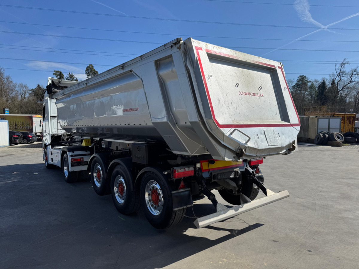 Tipper semi-trailer SCHWARZMÜLLER SPA 3/E mit 2 Liftachsen: picture 7