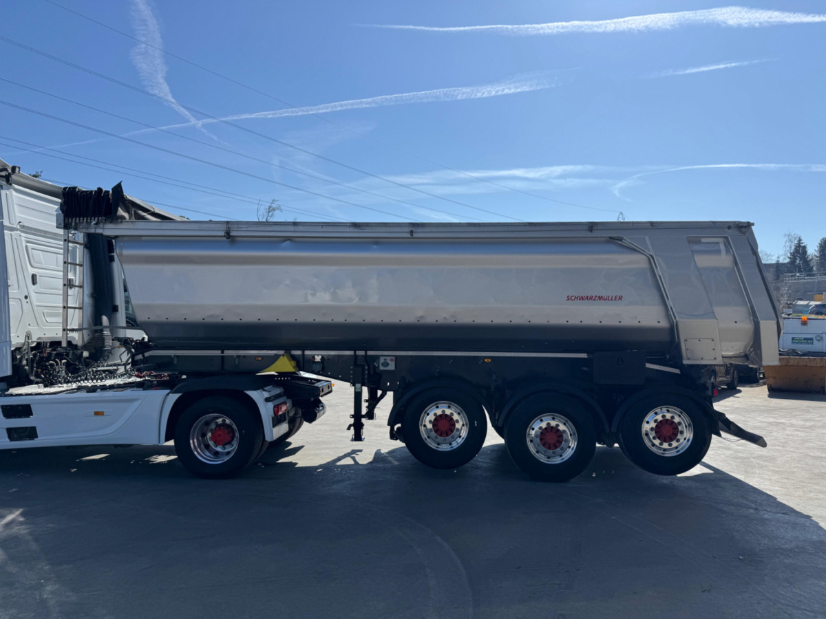 Tipper semi-trailer SCHWARZMÜLLER SPA 3/E mit 2 Liftachsen: picture 9