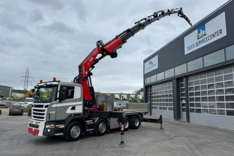 Scania G480 8x4 SZM/Pritsche Fassi 950 - Crane truck: picture 5 Scania G480 8x4 SZM/Pritsche Fassi 950 - Crane truck: picture 5