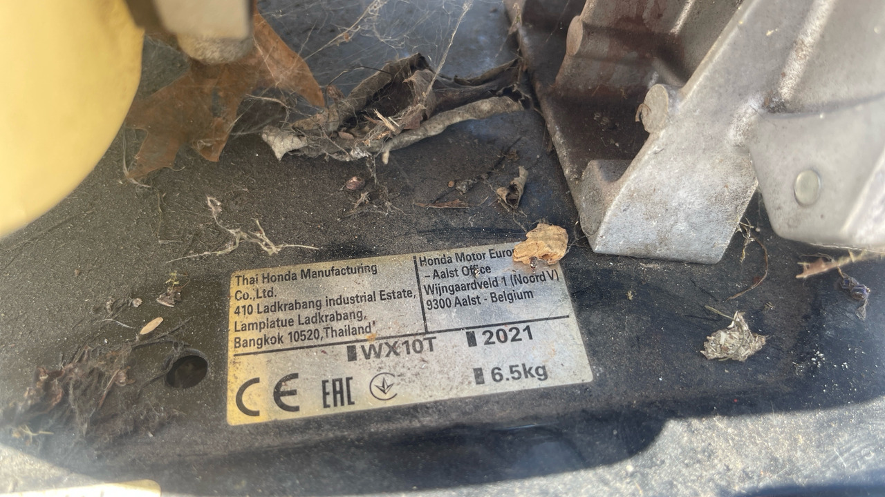 HONDA WP30X - Construction equipment: picture 1 HONDA WP30X - Construction equipment: picture 1
