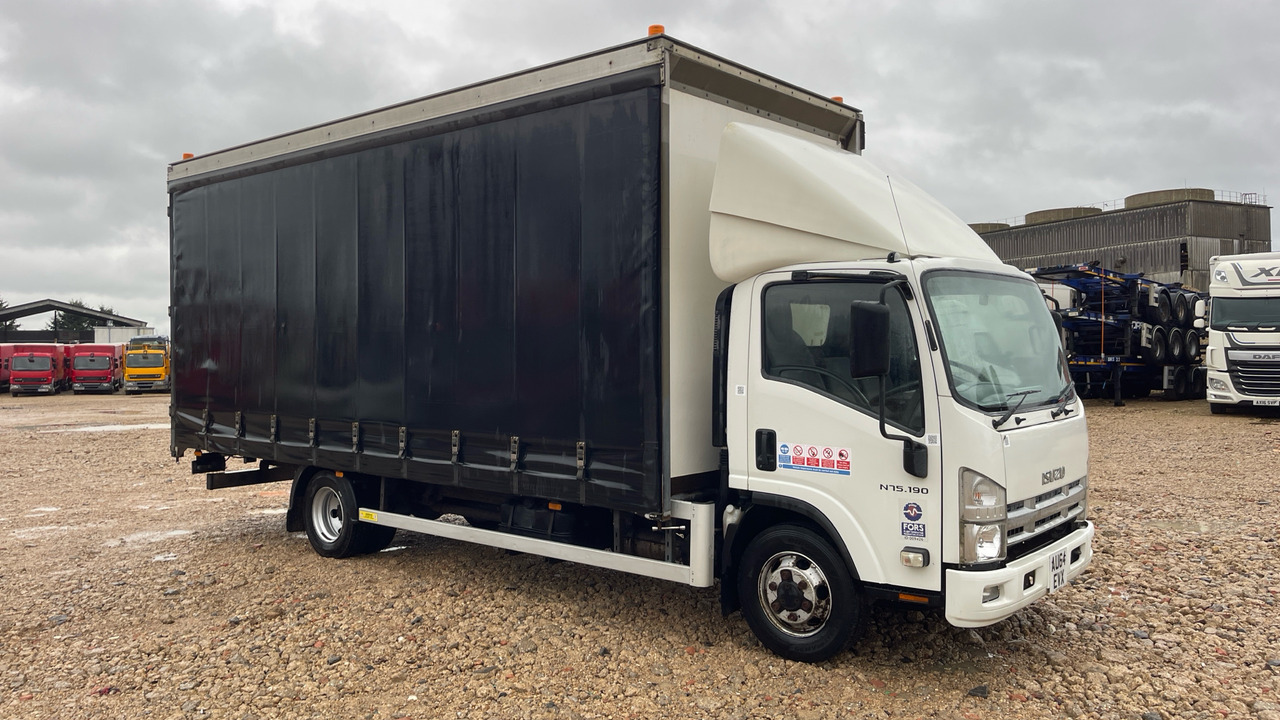 Isuzu N75 190 - Curtainsider truck: picture 1 Isuzu N75 190 - Curtainsider truck: picture 1