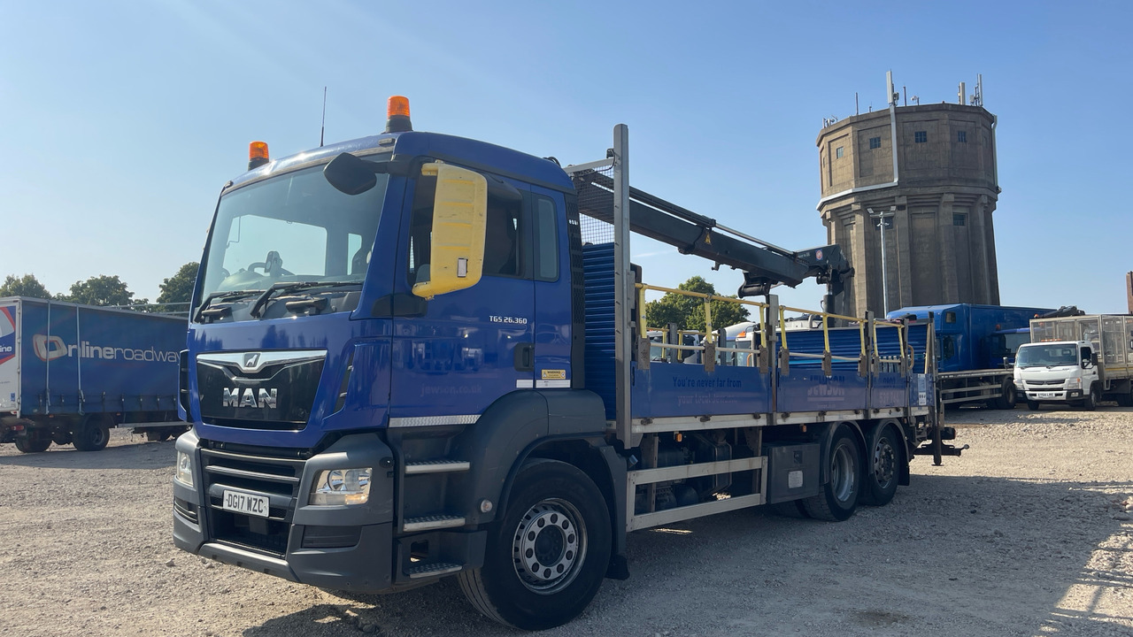 Man TGS 26.360 - Dropside/ Flatbed truck, Crane truck: picture 2 Man TGS 26.360 - Dropside/ Flatbed truck, Crane truck: picture 2