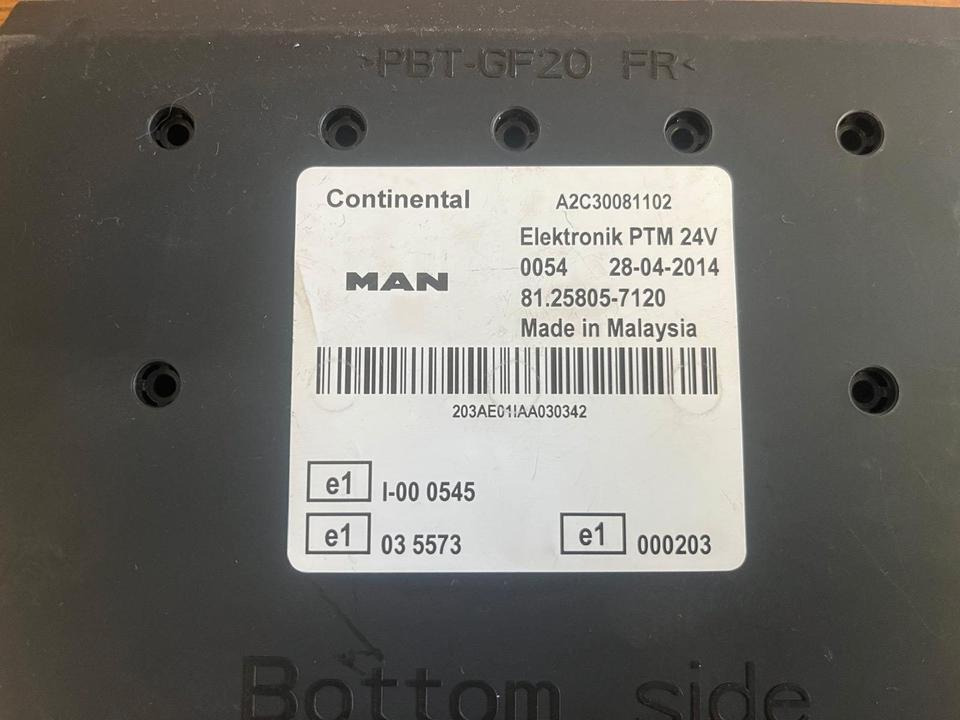 MAN Continental Elektronik PTM Steuergerät 81258057120 - ECU for Truck: picture 3 MAN Continental Elektronik PTM Steuergerät 81258057120 - ECU for Truck: picture 3
