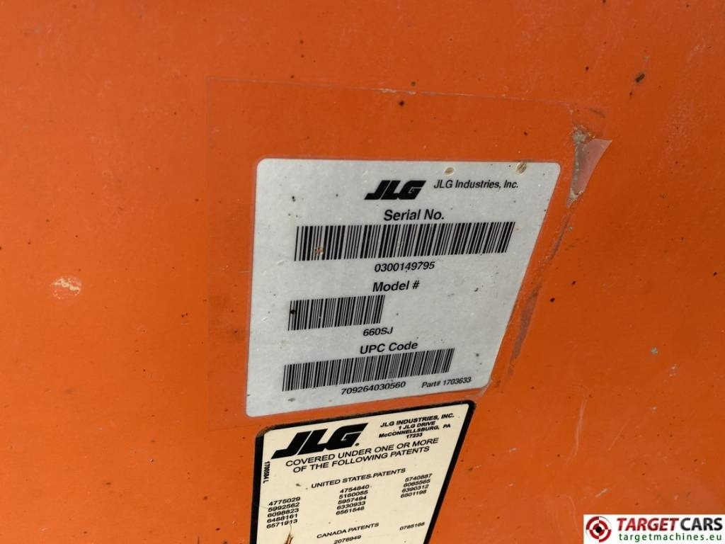 Leasing of JLG 660SJ Telescopic 4x4 Diesel Boom Work Lift 2232cm  JLG 660SJ Telescopic 4x4 Diesel Boom Work Lift 2232cm: picture 43 Leasing of JLG 660SJ Telescopic 4x4 Diesel Boom Work Lift 2232cm  JLG 660SJ Telescopic 4x4 Diesel Boom Work Lift 2232cm: picture 43