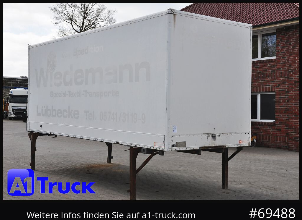 ACKERMANN BDF 7,45 Wechselbrücke, 2710mm Innenhöhe, verzinkt - Swap body - box: picture 1 ACKERMANN BDF 7,45 Wechselbrücke, 2710mm Innenhöhe, verzinkt - Swap body - box: picture 1