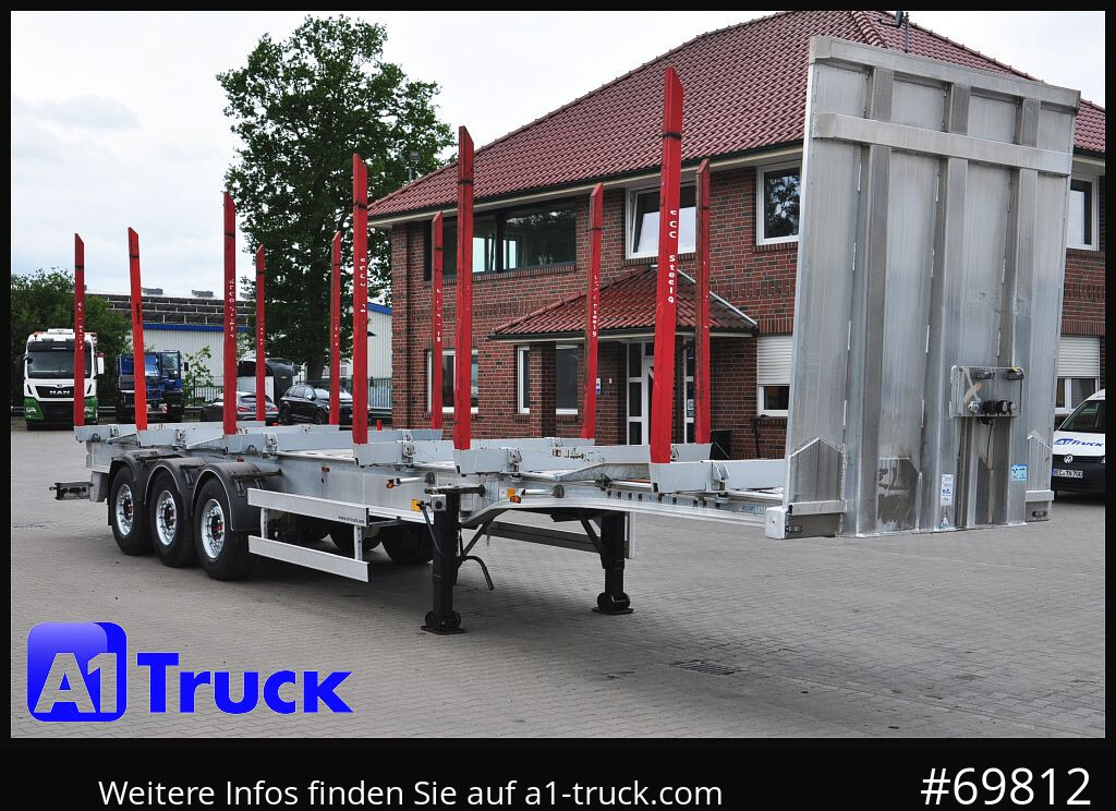 BENALU Timberliner, Vollalu, 2x Liftachse, Lang-Holz, - Log semi-trailer: picture 1 BENALU Timberliner, Vollalu, 2x Liftachse, Lang-Holz, - Log semi-trailer: picture 1