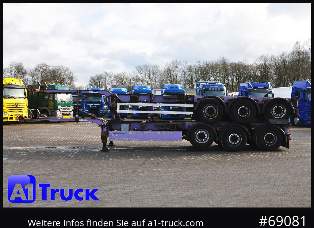 Container transporter/ Swap body semi-trailer CARNEHL CCS/HS HighCube 20,30,40  Tüv: picture 12
