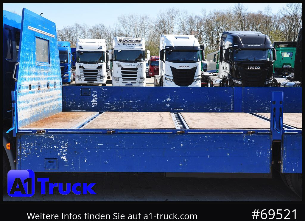 Dropside/ Flatbed truck DAF LF 45-250 EEV 7,0m luft: picture 12