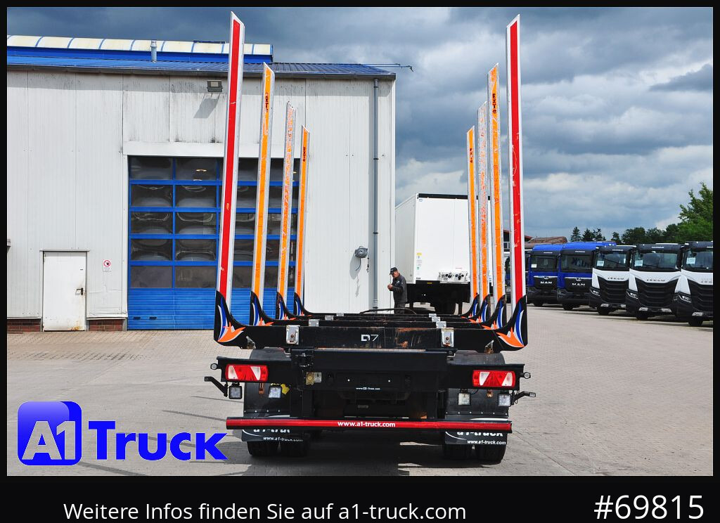Log trailer DOLL Befa Tandem Holz Wood Exte Rungen, 171 tkm,: picture 10