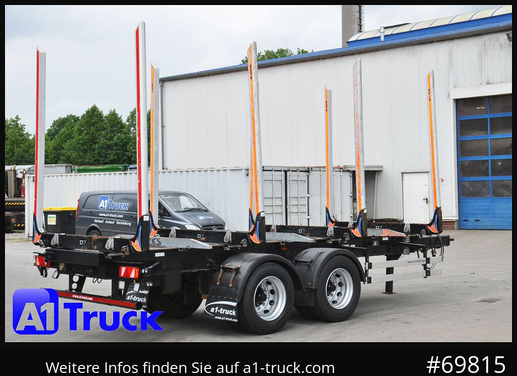 Log trailer DOLL Befa Tandem Holz Wood Exte Rungen, 171 tkm,: picture 9