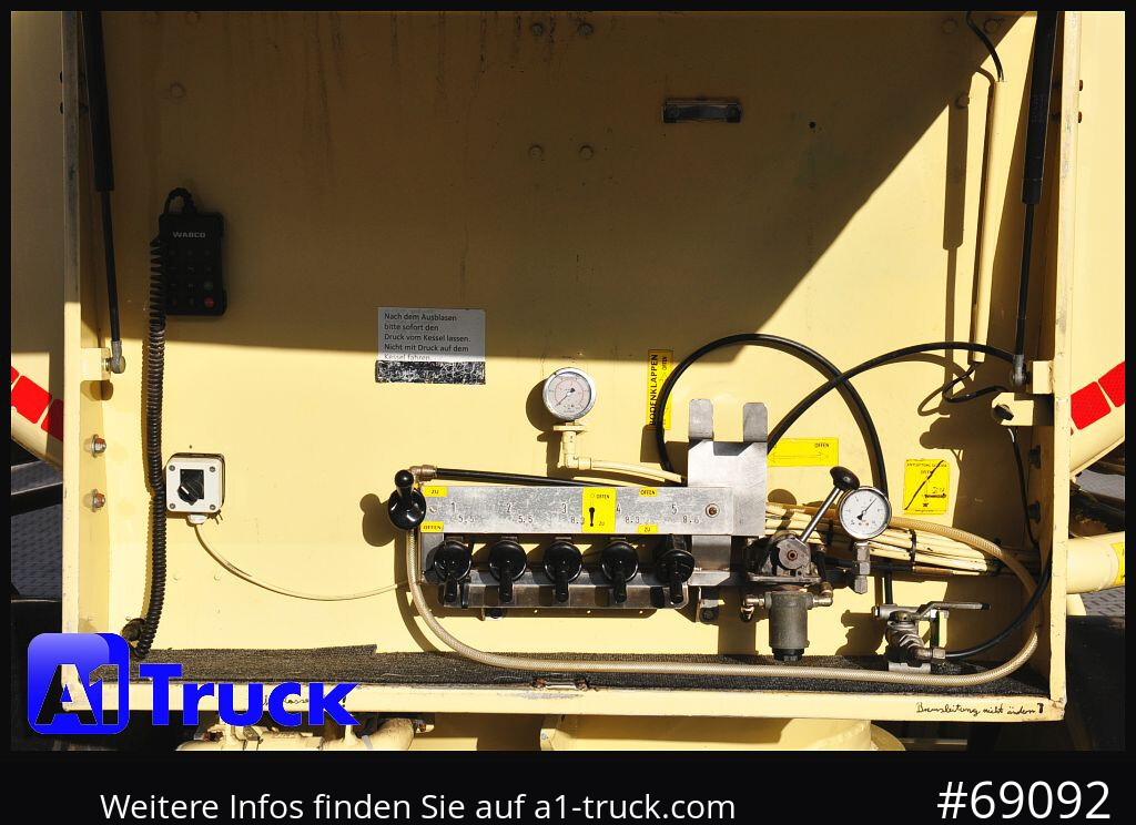 FELDBINDER Welgro, 36m³, Silo 5 Kammern, Lenkachse, - Silo semi-trailer: picture 3 FELDBINDER Welgro, 36m³, Silo 5 Kammern, Lenkachse, - Silo semi-trailer: picture 3