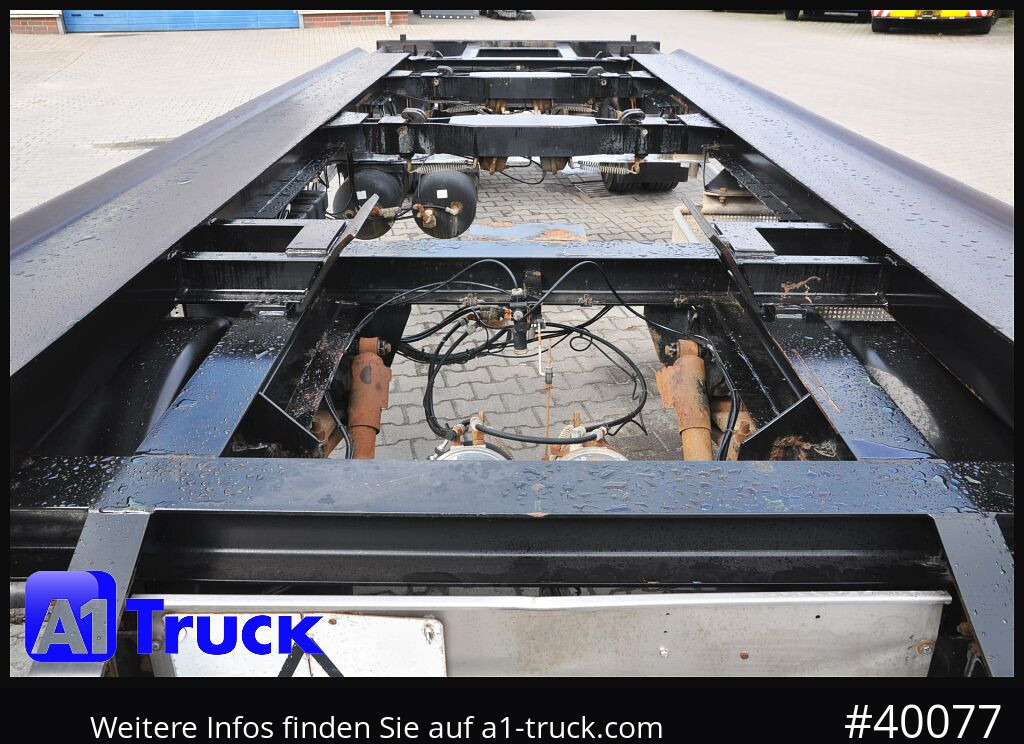 HUEFFERMANN HAR 1870, SAF, ABS, Duomatic - Roll-off/ Skip trailer: picture 5 HUEFFERMANN HAR 1870, SAF, ABS, Duomatic - Roll-off/ Skip trailer: picture 5