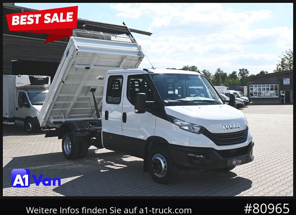IVECO Daily 60C16 Kipper Doka, Meiller, Tempomat - Tipper van, Combi van: picture 1 IVECO Daily 60C16 Kipper Doka, Meiller, Tempomat - Tipper van, Combi van: picture 1
