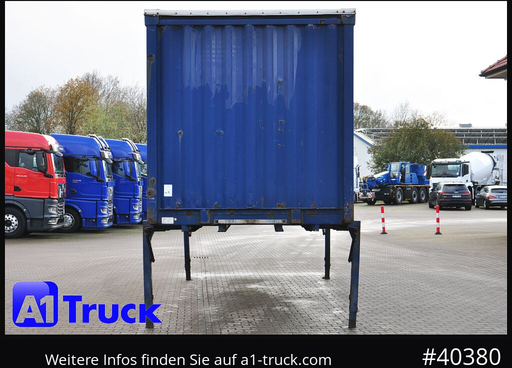 KRONE 7.45 BDF Wechselbrücke, Schiebeplane - Curtainside swap body: picture 2 KRONE 7.45 BDF Wechselbrücke, Schiebeplane - Curtainside swap body: picture 2