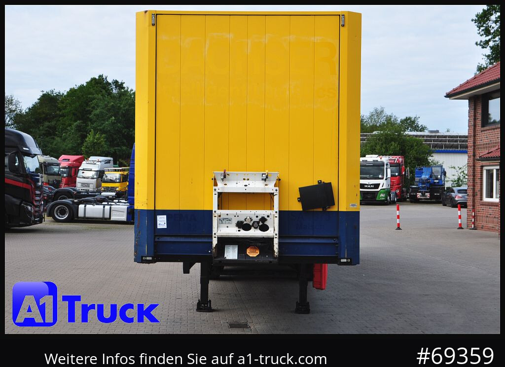 KRONE SDK 27, Koffer, Textil, 1 Vorbesitzer, Doppelstock - Closed box semi-trailer: picture 2 KRONE SDK 27, Koffer, Textil, 1 Vorbesitzer, Doppelstock - Closed box semi-trailer: picture 2