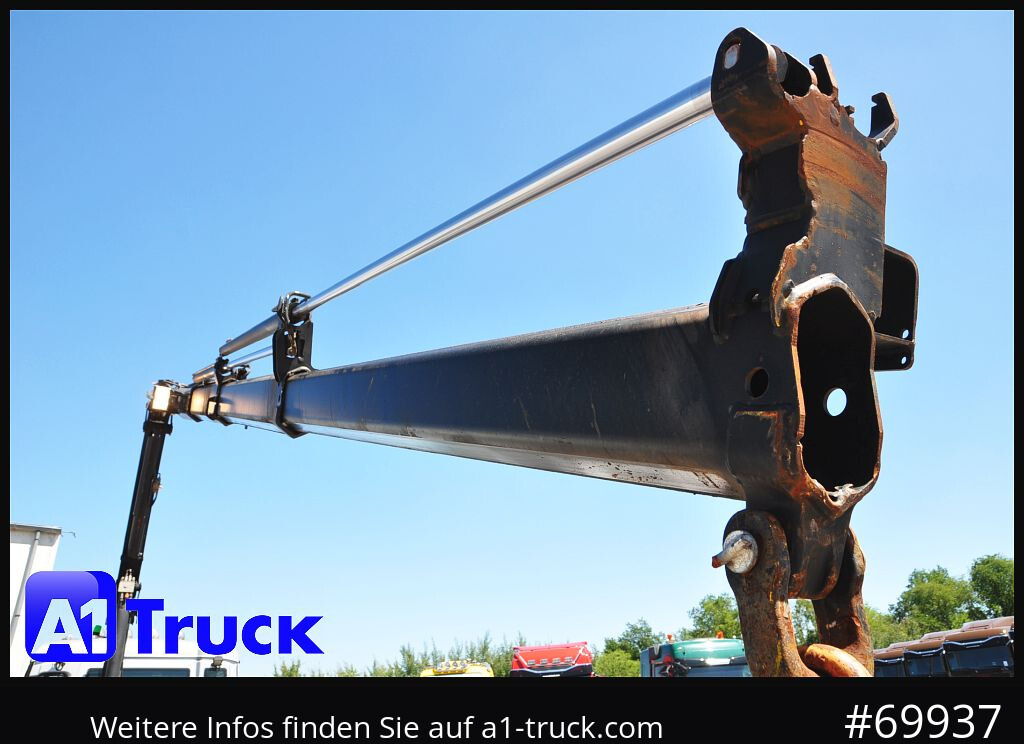 Crane truck, Dropside/ Flatbed truck MAN TGS 18,400 LL, PK12.502  Funk,: picture 14