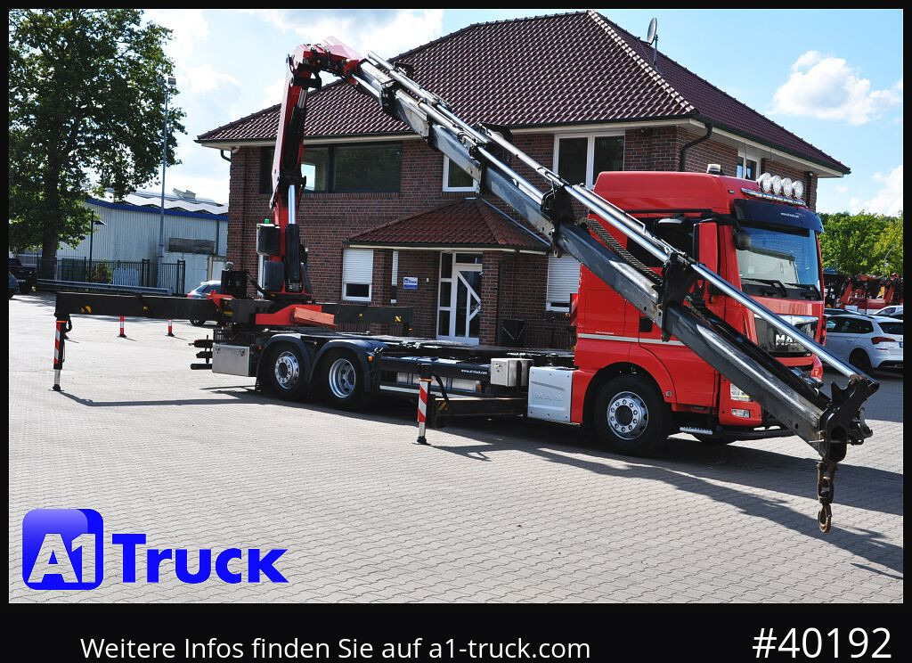 MAN TGX 26,460, PK53002-, Container Lift-Lenkachse, - Crane truck: picture 1 MAN TGX 26,460, PK53002-, Container Lift-Lenkachse, - Crane truck: picture 1