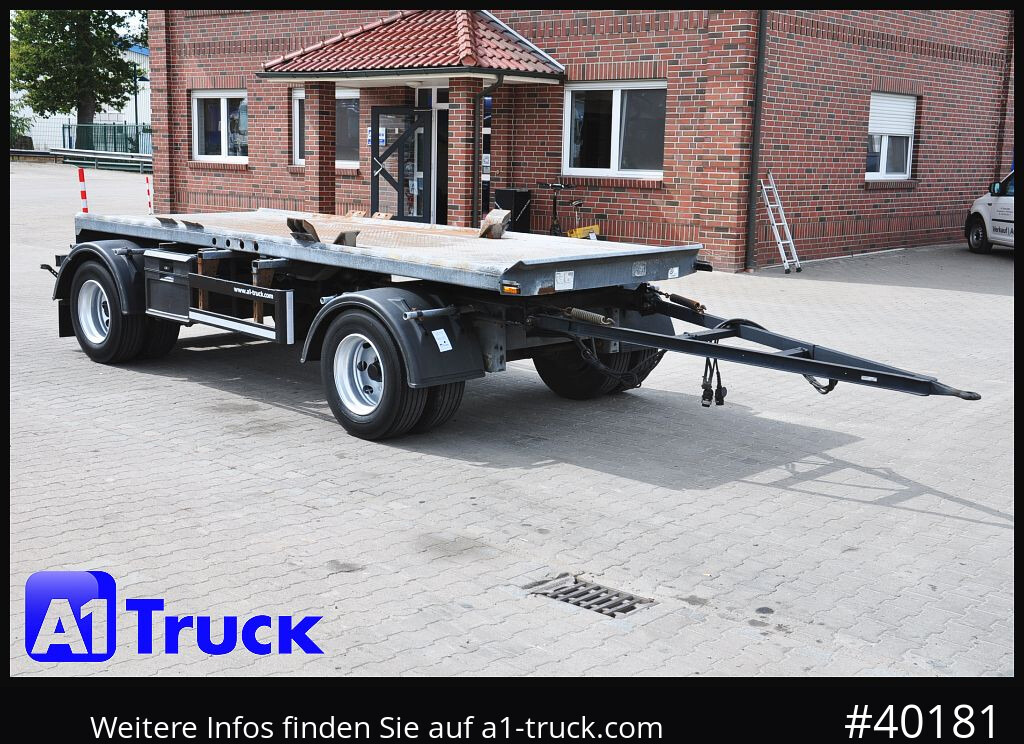 MEILLER HKM, HMA f Absetzcontainer, BPW verzinkt, Luft - Roll-off/ Skip trailer: picture 1 MEILLER HKM, HMA f Absetzcontainer, BPW verzinkt, Luft - Roll-off/ Skip trailer: picture 1