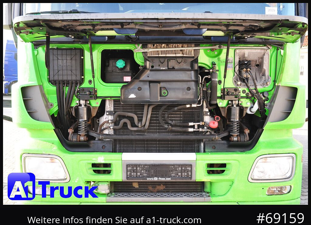Crane truck MERCEDES-BENZ Actros 1844 MP3, Kran MKG 291 HP 5+3 Funk, TÜV 06/2026: picture 14
