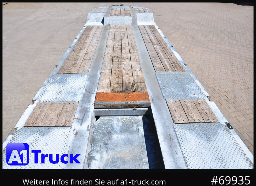 MUELLER-MITTELTAL T4 Profi, 4 achs Tieflader, hydr. Rampen, - Low loader trailer: picture 3 MUELLER-MITTELTAL T4 Profi, 4 achs Tieflader, hydr. Rampen, - Low loader trailer: picture 3