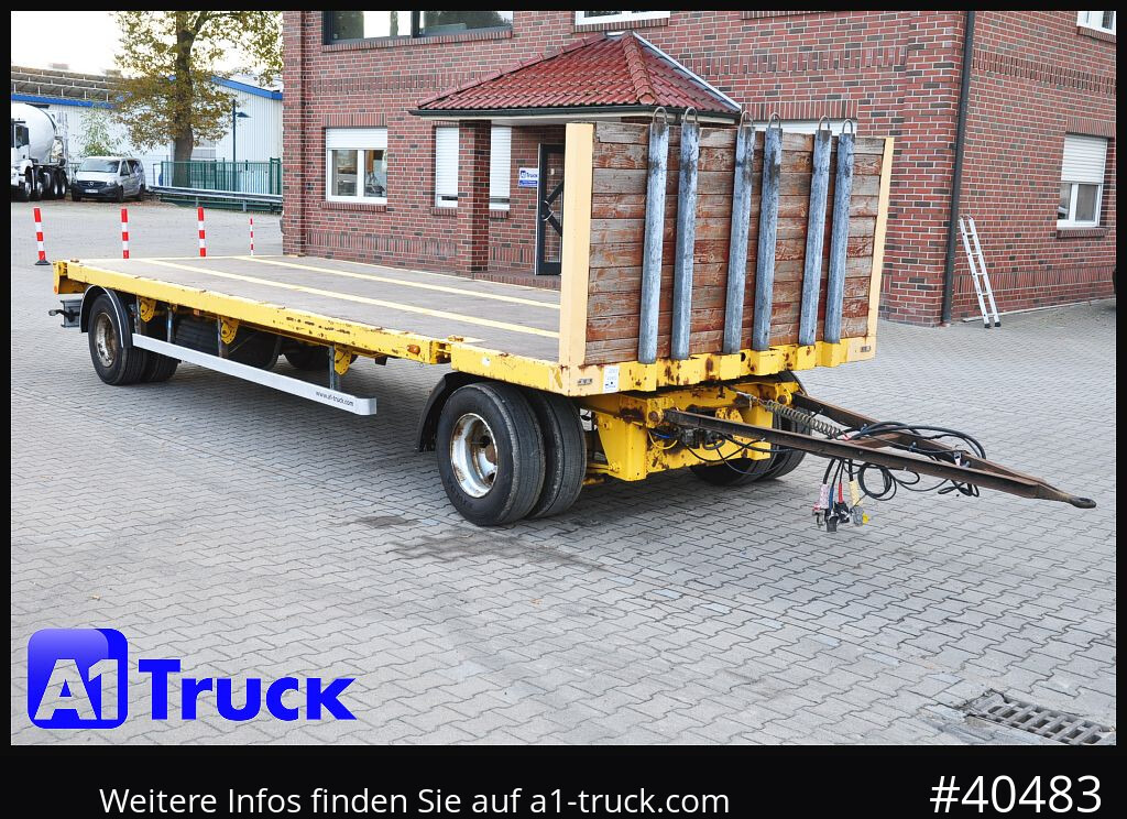 RENDERS Pritsche, Plattform, Twistlock, Container - Dropside/ Flatbed trailer: picture 1 RENDERS Pritsche, Plattform, Twistlock, Container - Dropside/ Flatbed trailer: picture 1