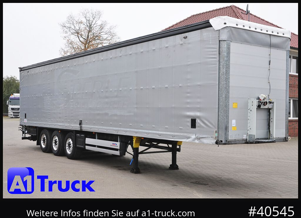 SCHMITZ S01, SPeed Curtain, Getränke VDI 2700, Ladebordwand - Curtainsider semi-trailer: picture 1 SCHMITZ S01, SPeed Curtain, Getränke VDI 2700, Ladebordwand - Curtainsider semi-trailer: picture 1