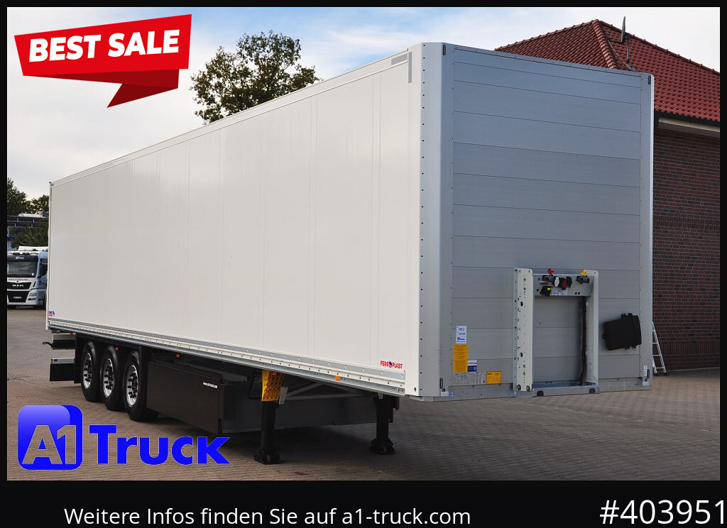 SCHMITZ SBO 24, Lift, PK Doppelstock, NEU sofort - Closed box semi-trailer: picture 1 SCHMITZ SBO 24, Lift, PK Doppelstock, NEU sofort - Closed box semi-trailer: picture 1