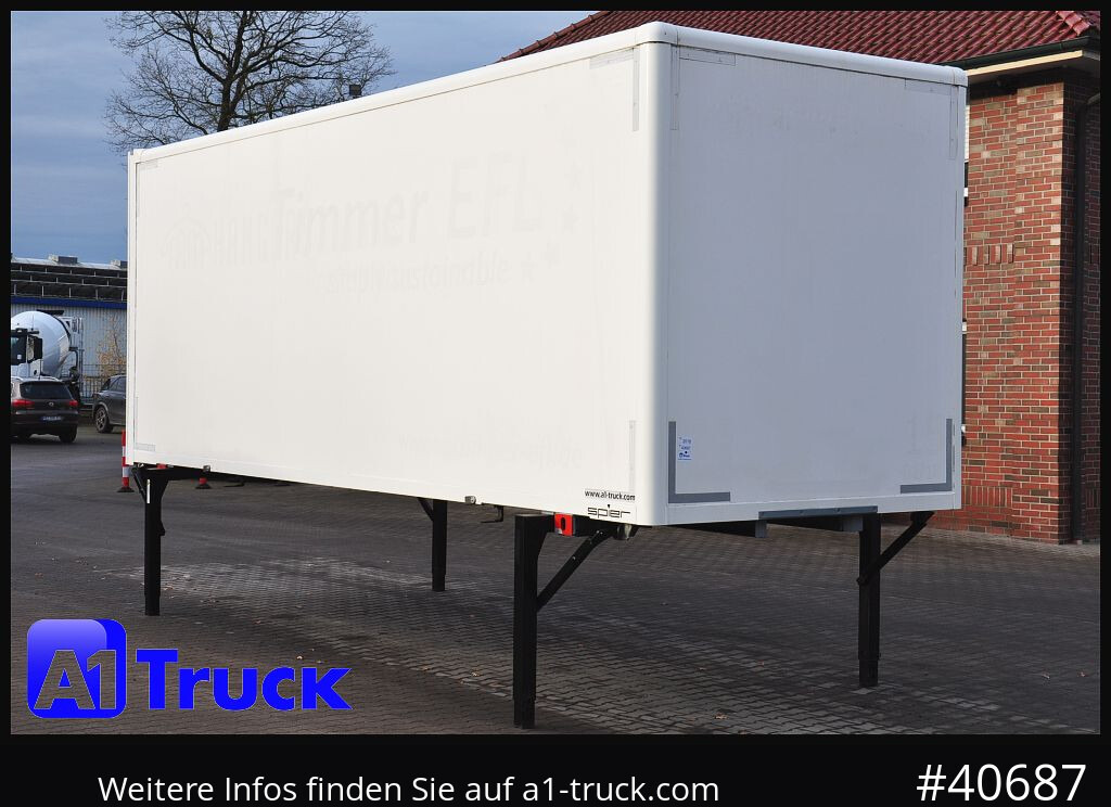 SPIER WB Koffer, 7,45, guter Zustand, verzinkt, Rolltor - Swap body - box: picture 1 SPIER WB Koffer, 7,45, guter Zustand, verzinkt, Rolltor - Swap body - box: picture 1