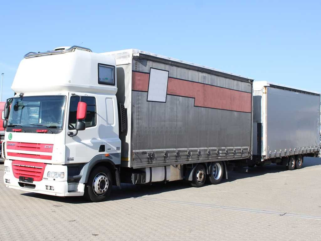 DAF CF 85.460,6X2,SECONDARY AIR CONDITIONING+FLIEGL - Curtainsider truck: picture 1 DAF CF 85.460,6X2,SECONDARY AIR CONDITIONING+FLIEGL - Curtainsider truck: picture 1