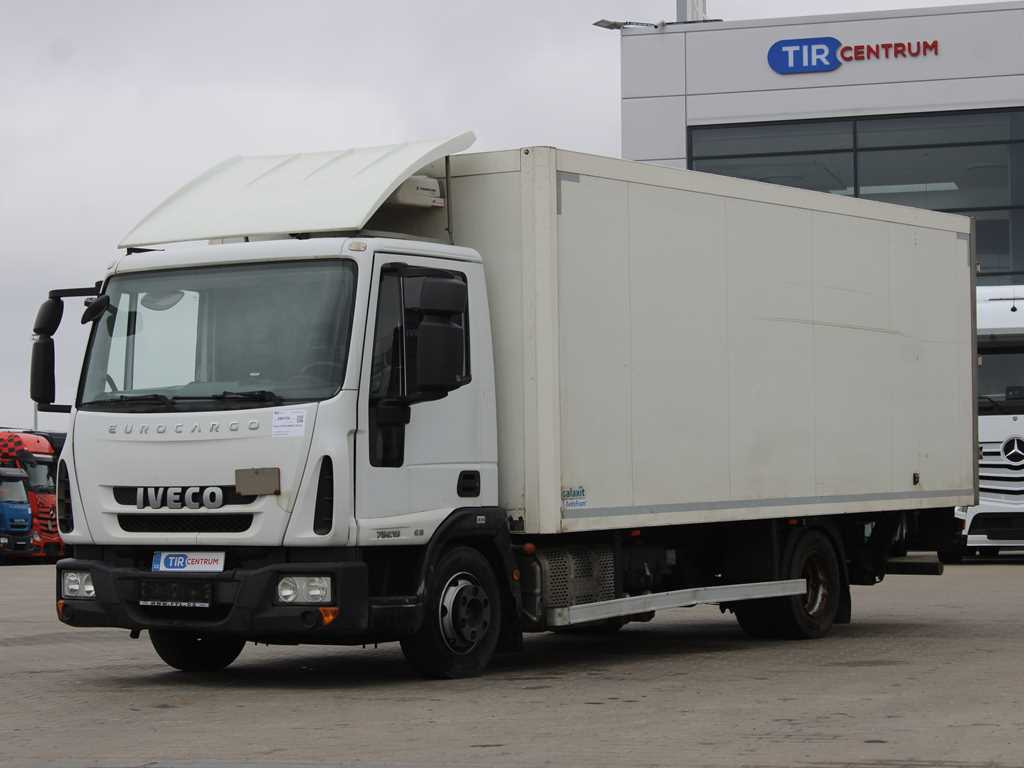 Iveco EUROCARGO 75E19, THERMO KING C - 450e, HYDRAULIC FRONT - Refrigerator truck: picture 1 Iveco EUROCARGO 75E19, THERMO KING C - 450e, HYDRAULIC FRONT - Refrigerator truck: picture 1