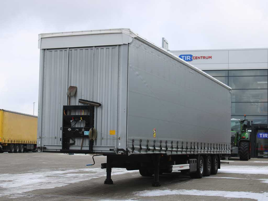 Kässbohrer MAXIMA, LOWDECK, LIFTING AXLE, MULTILOCK, LIFTING ROOF - Curtainsider semi-trailer: picture 1 Kässbohrer MAXIMA, LOWDECK, LIFTING AXLE, MULTILOCK, LIFTING ROOF - Curtainsider semi-trailer: picture 1