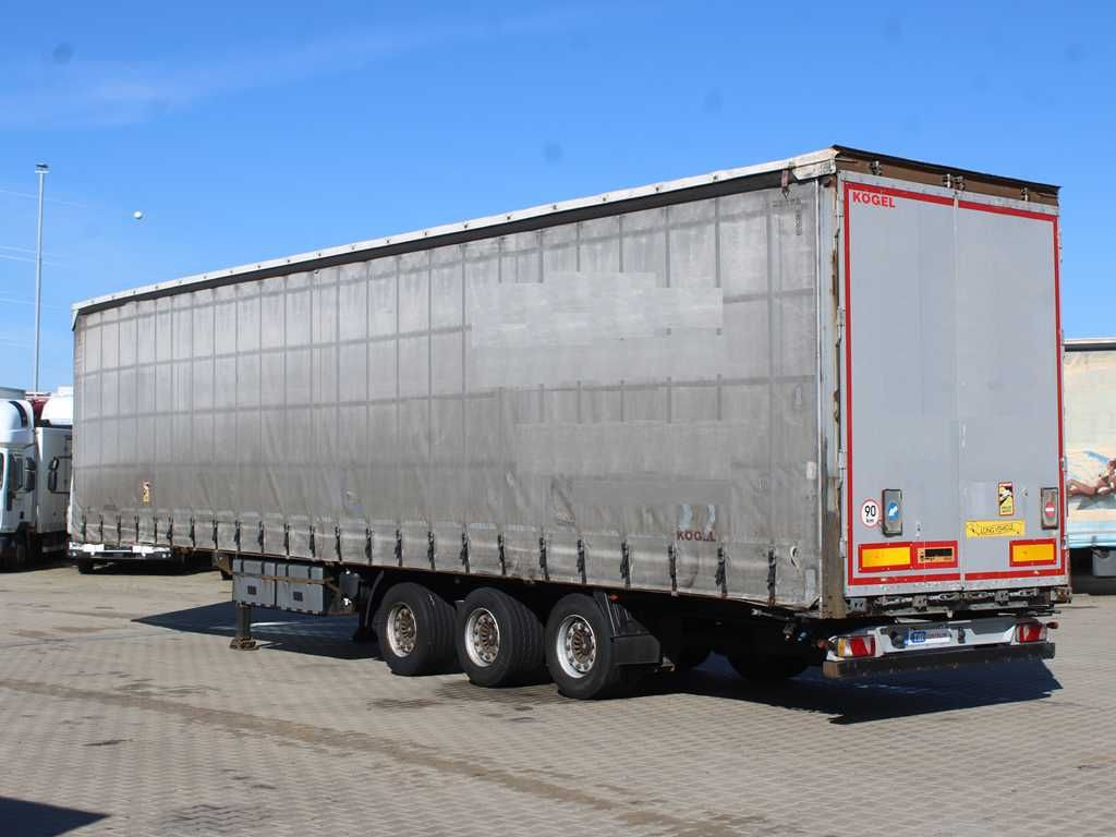 Kögel FOXX SN 24 / SN 24, LOWDECK, LIFTING AXLE, SAF - Curtainsider semi-trailer: picture 4 Kögel FOXX SN 24 / SN 24, LOWDECK, LIFTING AXLE, SAF - Curtainsider semi-trailer: picture 4