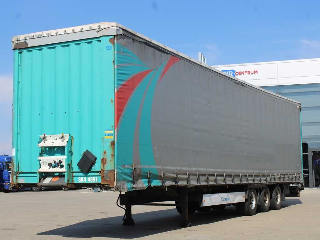 Krone SD 04, LIFTING AXLE, LOWDECK, LIFTING ROOF - Curtainsider semi-trailer: picture 1 Krone SD 04, LIFTING AXLE, LOWDECK, LIFTING ROOF - Curtainsider semi-trailer: picture 1