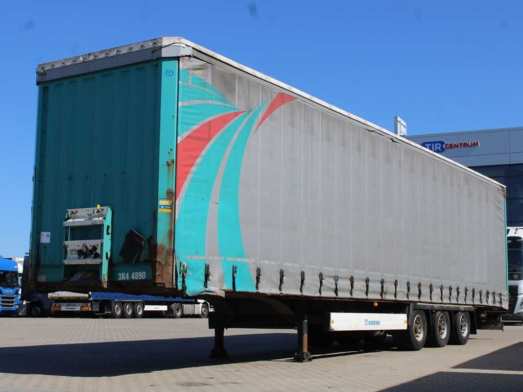 Krone SD 04, LOWDECK, LIFTING AXLE, LIFTING ROOF - Curtainsider semi-trailer: picture 1 Krone SD 04, LOWDECK, LIFTING AXLE, LIFTING ROOF - Curtainsider semi-trailer: picture 1