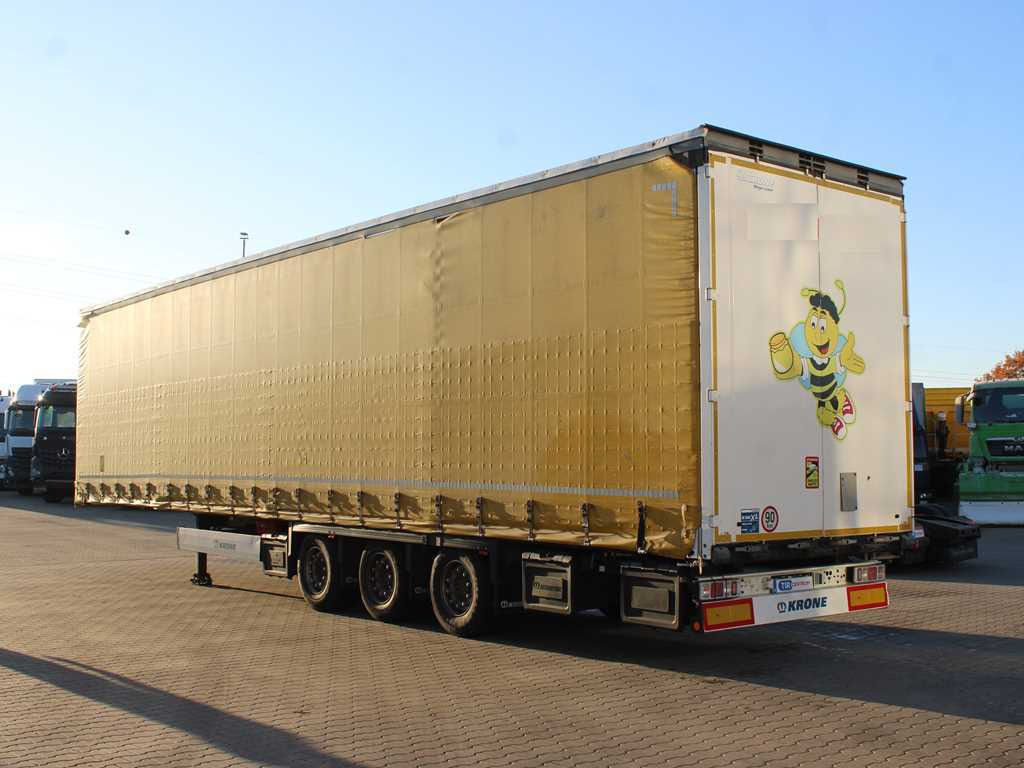 Krone SD, LIFTING AXLE, MULTILOCK, LIFTING ROOF, LOWDECK - Curtainsider semi-trailer: picture 5 Krone SD, LIFTING AXLE, MULTILOCK, LIFTING ROOF, LOWDECK - Curtainsider semi-trailer: picture 5