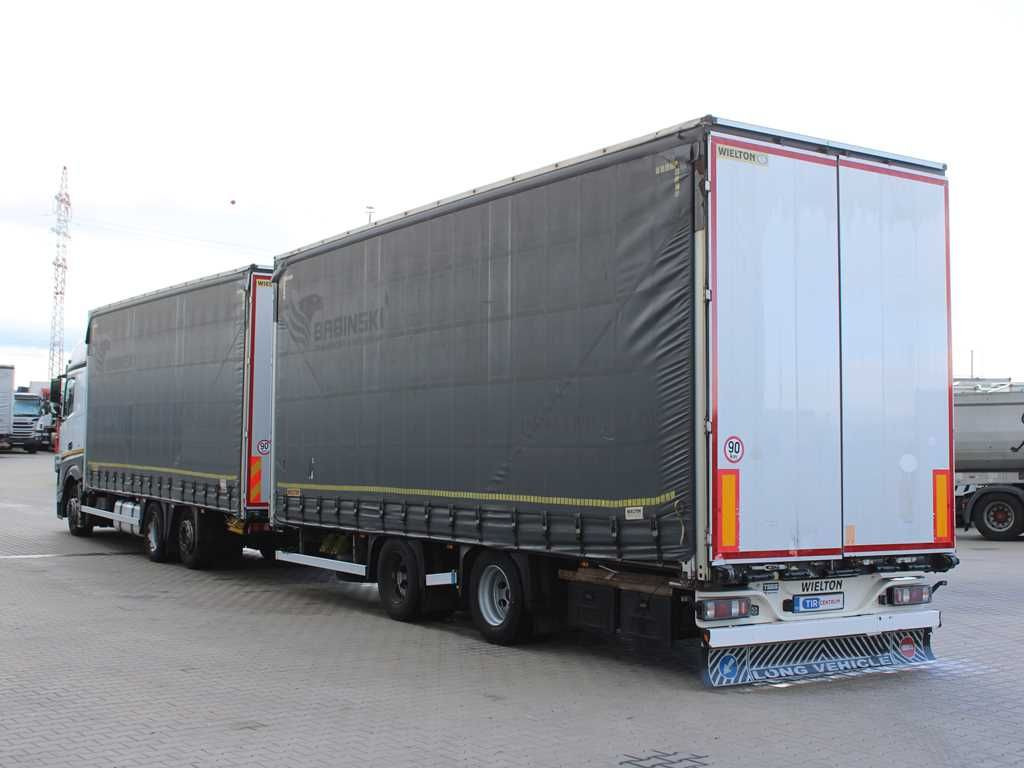 Mercedes-Benz Actros 2545, TRANZIT SET, LIFTING AXLE, EURO 6 - Curtainsider truck: picture 4 Mercedes-Benz Actros 2545, TRANZIT SET, LIFTING AXLE, EURO 6 - Curtainsider truck: picture 4