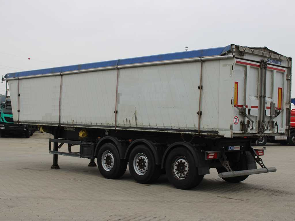 Schmitz SKI 24 SL 10.5, AXLES 9t, LIFTING AXLE, ALUMINUM BODY - Tipper semi-trailer: picture 4 Schmitz SKI 24 SL 10.5, AXLES 9t, LIFTING AXLE, ALUMINUM BODY - Tipper semi-trailer: picture 4