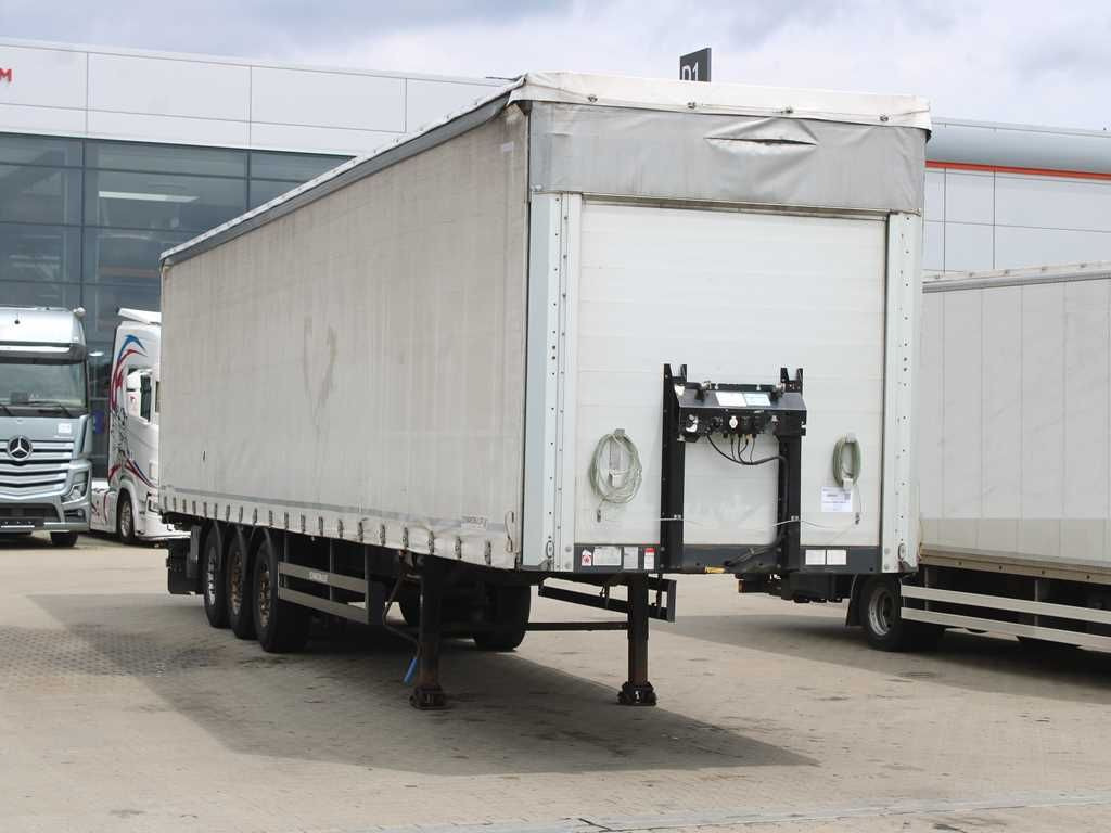 Schwarzmüller SPA 3/E, LIFTING AXLE, MULDA, SAF, MULTILOCK - Curtainsider semi-trailer: picture 2 Schwarzmüller SPA 3/E, LIFTING AXLE, MULDA, SAF, MULTILOCK - Curtainsider semi-trailer: picture 2